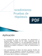 007. Procedimiento Pruebas de Hipótesis