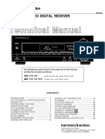 Harman Kardon AVR-300-RDS Service Manual