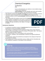 Chemical Energetics