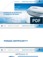 1.3 La Certificación de Aeródromos - La Obligación Del Estado