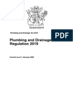 Plumbing and Drainage Regulation 2019