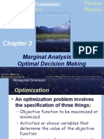 Lec 3 - Marginal Analysis For Optimal Decisions