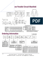 D07 Standard Flow Parallel Circuit Manifold
