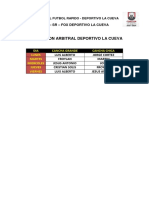 Designacion Arbitral J8