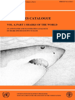Fao Species Catalogue: Vol. 4, Part 1 Sharks of The World