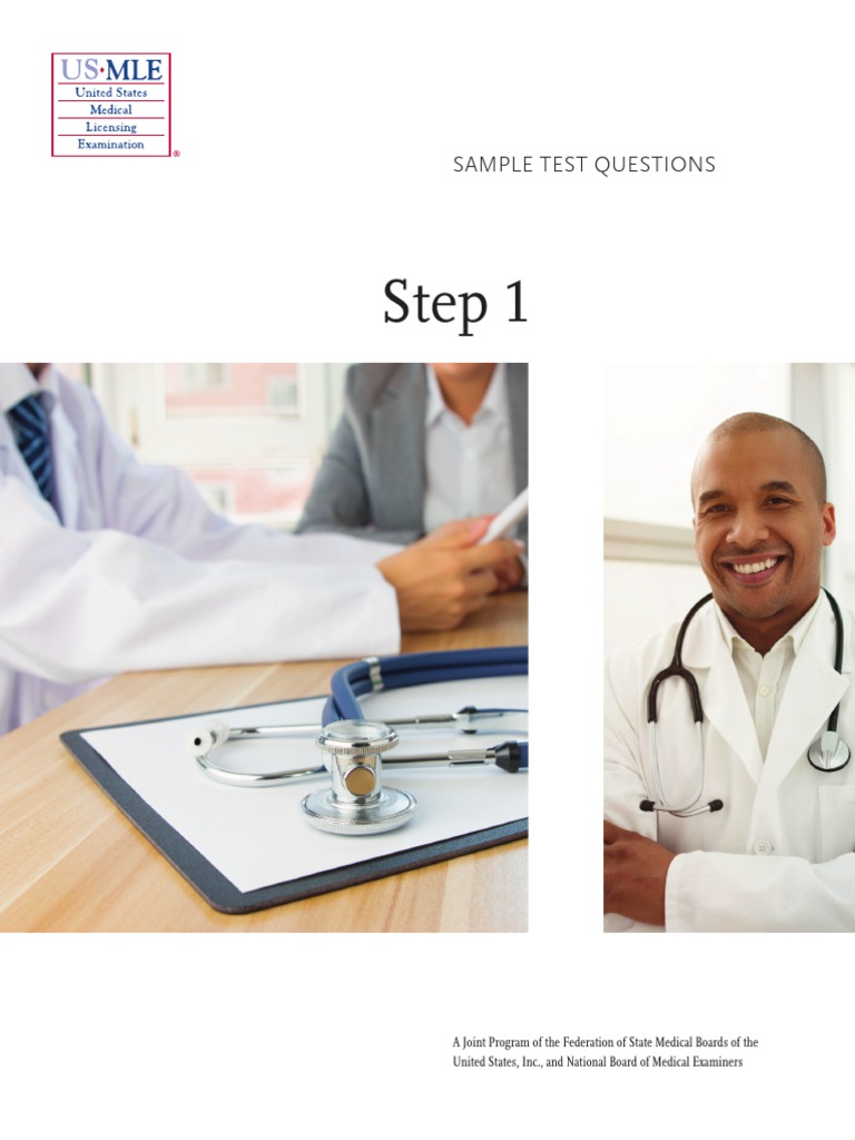 Step 1 Sample Items | Download Free PDF | Test (Assessment) | Cholesterol
