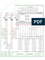 Diagrama de comando e força de um sistema de automação industrial