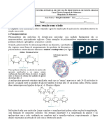 Bioquímica - Polissacarídeos reação com iodo