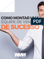 E-Book - Como Montar uma Equipe de Vendas de Sucesso