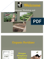 Organic Gardening/ Workshop and