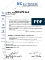 Corp Mg. Edificio Capital, Cotizaciones de Trabajos Solicitados, 12.11.21