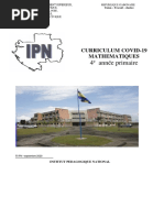 Curriculum Maths 4e Année Covid
