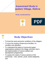 Needs Assessment - Peyyalapalem Village