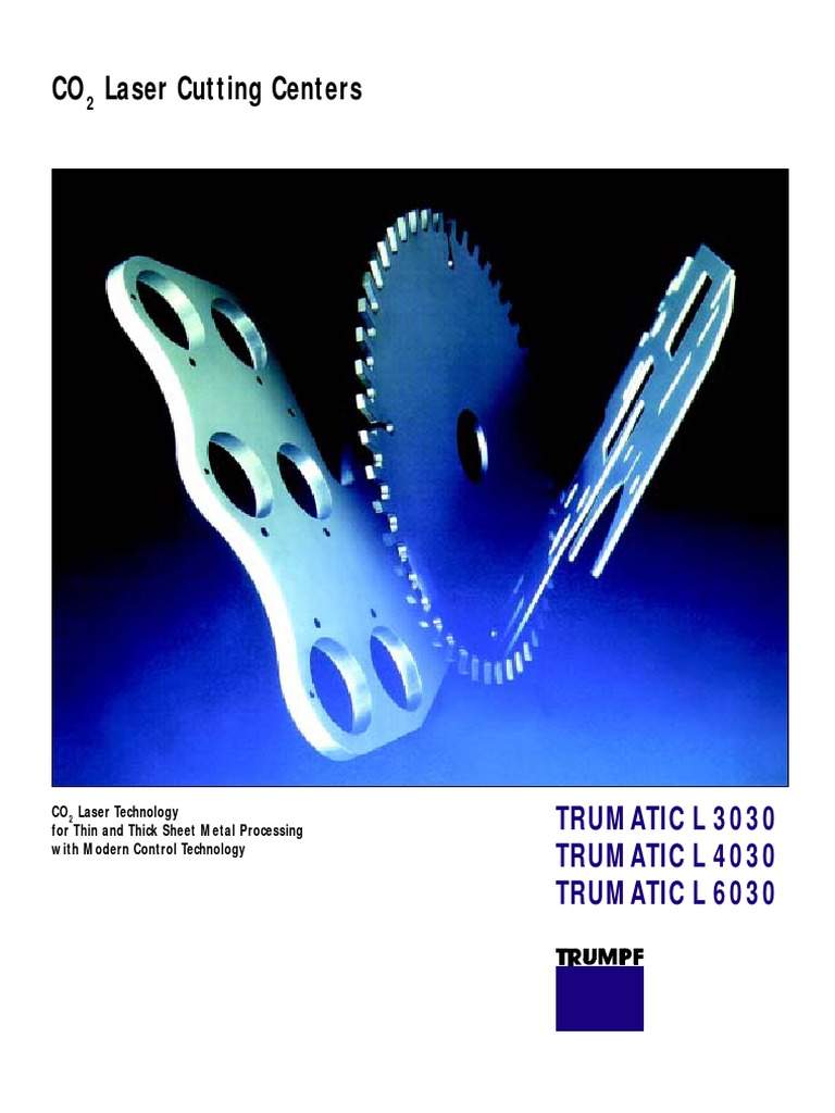 TRUMPF Laser Cutting Systems Overview | PDF | Sheet Metal | Machining