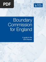 Download Boundary Commission for England - Guide to the 2013 Constituency Boundaries Review by Mark Pack SN58915910 doc pdf