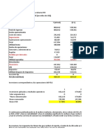 Caso - Estado de Resultado Empresa XYZ