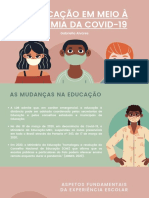 A Educação em Meio À Pandemia Da Covid-19