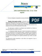 235 - DIAN Declara Suspensión en Sus Servicios Informáticos Electrónicos