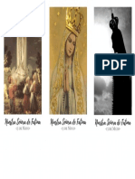Estampita - Virgen de Fatima
