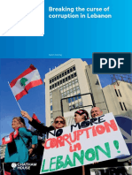 Breaking The Curse of Corruption in Lebanon: Research Paper
