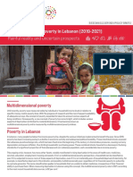 ESCWA21-00634 - Multidimentional Poverty in Lebanon - Policy Brief - en