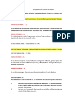 Ejercicio Sobre Costos Estándar y Variaciones