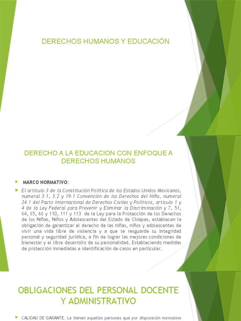 Tema 2 LOS DERECHOS HUMANOS Presentacion Power Point | PDF | Violencia ...