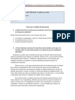 Guía para El Análisis Del Documento