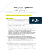 Declaración Informativa de Operaciones Superiores A $100,000.00.