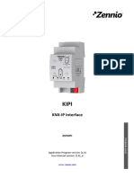 KIPI User Guide: Configure Zennio's KNX-IP Interface