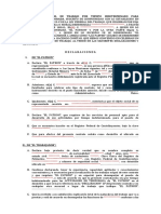 Modelo de Contrato de Trabajo Por Tiempo Indeterminado para Actividades de Temporada