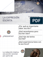 Expresión Escrita