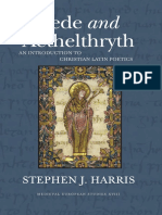 (Medieval European Studies, 18) Stephen J. Harris - Bede and Aethelthryth - An Introduction To Christian Latin Poetics-West Virginia University Press (2016)