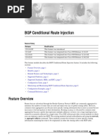 BGP Conditional Route Injection