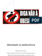 Obesidade adolescente causas e soluções