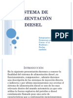 Sistema de alimentación diesel