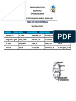 Jadwal Piket Guru