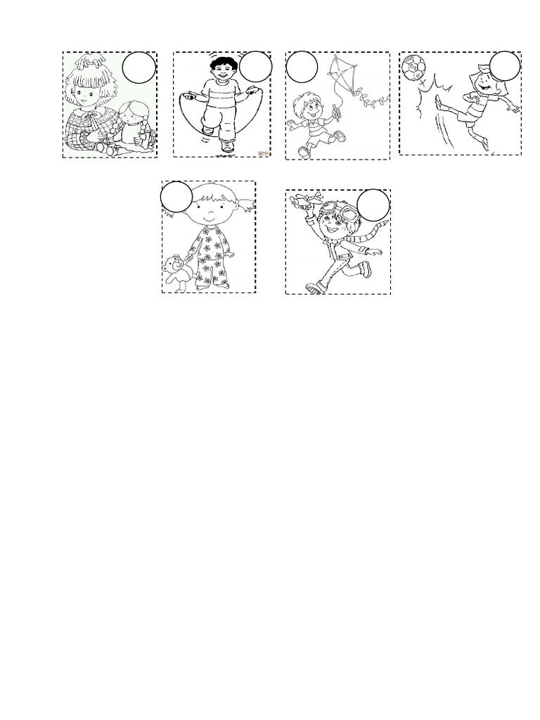 Listen Number And Colour Then Cut Out And Paste Pdf