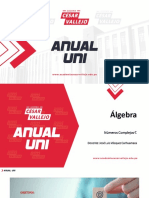 Anual Uni - Semana 9 - Álgebra