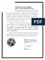 Machine Recount Order - STR ENG 29