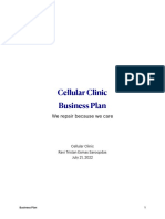 Cellular Clinic Business Plan: We Repair Because We Care