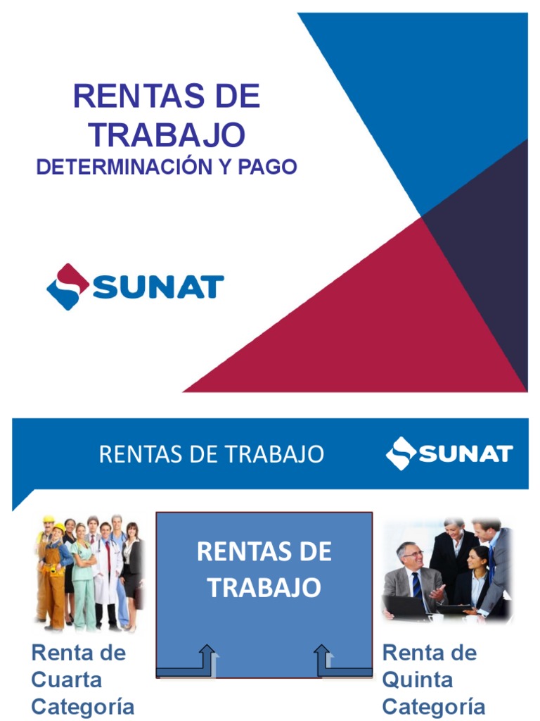 Rentas de Trabajo - 4ta y 5ta Cat. | PDF | Salario | Impuesto sobre la ...