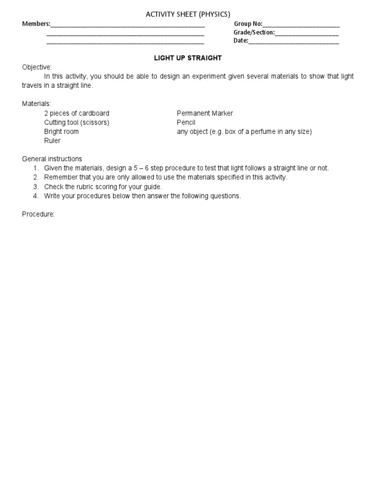 light-worksheet-pdf-experiment-rubric-academic