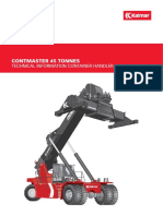 Contmaster 45 Tonnes: Technical Information Container Handler