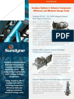 Sundyne Options To Enhance Compressor Efficiency and Minimize Energy Costs