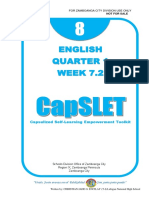 English Quarter 1 WEEK 7.2: Capsulized Self-Learning Empowerment Toolkit
