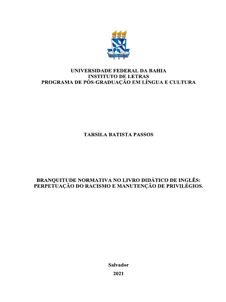 Untitled - Gazeta MÃ©dica da Bahia - Universidade Federal da Bahia