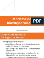 Aula 23 e 24 - Modelos de Difusão de Inovação