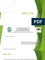 DIRECCIÓN