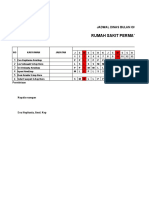 Jadwal Dinas Oktober